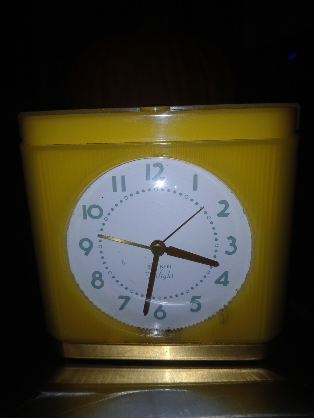 Vintage Westclox Big Ben “Twilight” Model Alarm Clock Snooze Art Deco MCM Tested
